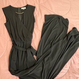 Calvin Klein Elegant Black Jumpsuit